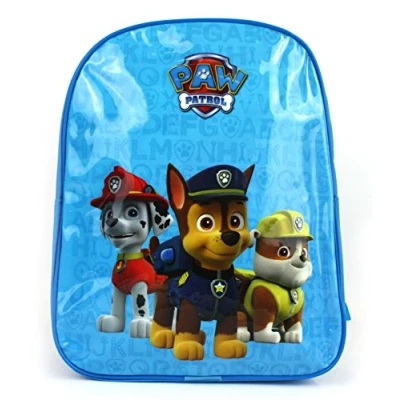 Image of Paw Patrol 9985029HV 33 cm Chase/Rubble and Marshall Childrens Backpack