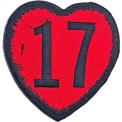 Image of The Sex Pistols Patch 17 Heart Band Logo Official Embroidered Woven iron on Taglia unica