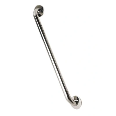 Image of NRS Healthcare Polished Stainless Steel Grab Rail 60 cm (24 inch) Length