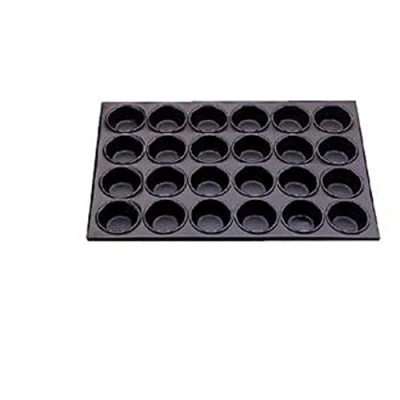 Image of Vogue Aluminium Non Stick Muffin Tray 12 Cup