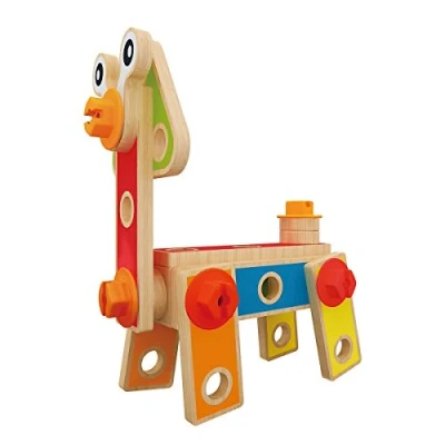 Image of Hape E3080 Basic Builder Set Wooden Construction Kit