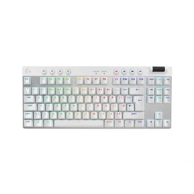 Image of LOGITECH G Pro X TKL LIGHTSPEED Wireless Gaming Keyboard White, White