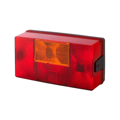 Image of K615149 Combination Rearlight HELLA 2SD 006 040 131 Left red/yellow black for trailer, without bulbs