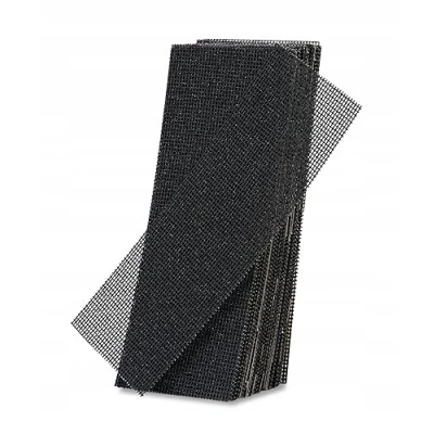 Image of 10PCS Sanding Sheet Mesh Abrasive Strips Hand Sander Plaster Metal 40 60 80 100 120 150 180 220 GRIT 100x280 (GRIT 80)