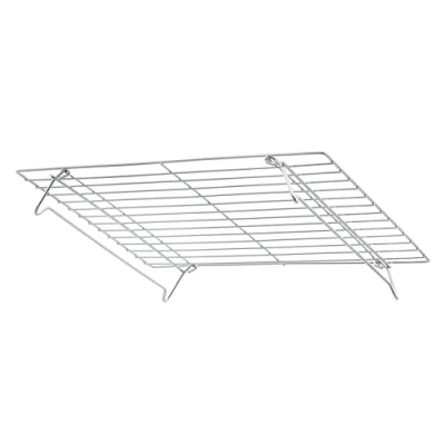 Image of Qualtex Folding Base Oven Shelf Rack Grill Tray For DeLonghi Cookers 380mm x 320mm
