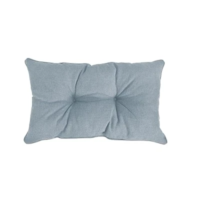Image of POKAR Garden Cushions Patio Chair Rattan Outdoor Furniture Cushion Bench Sofa Pallet Pillow 60x40x10 cm, Blue