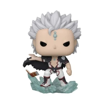 Image of Funko Pop! Animation: Black Clover Mars with Book (Exc) 71289 Collectible Vinyl Figure Gift Idea Official Merchandise Toy for Children and Adults Model Collectors