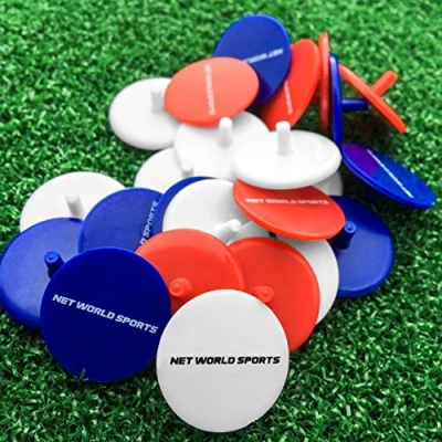 Image of FORB Golf Ball Markers Multi Coloured Plastic (25 Pack)