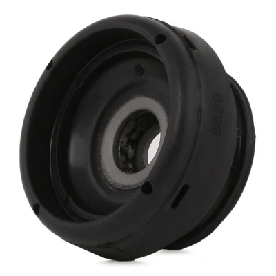 Image of SE021156228A, SE021156228AS, SE021156228AS1 Top strut mount FEBI BILSTEIN 10446 Front Axle with ball bearing Elastomer AUDI: Coupe B3, 80 B4 Avant