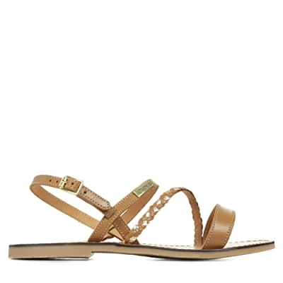 Image of LES TROPEZIENNES BY M. BELARBI Femme BATRESSE sandal Miel/Or, 3.5 UK