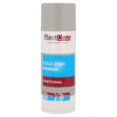 Image of PlastiKote Cold Zinc Primer Spray 400ml
