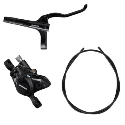 Image of Shimano BR MT200 / BL Bled Brake Lever/Post Mount Calliper