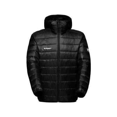 Image of Mammut Crag IN Hooded Jacket Men Outdoor Puffer Coat, For Winter &amp; Cold Weather, Insulated Black, M