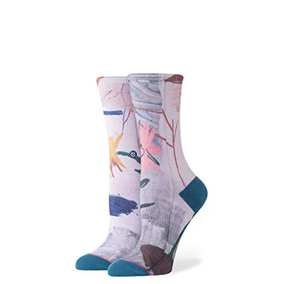 Image of Stance G515C18OPE Girls&#039; Open Bloom Sock, Blue Medium (11 1)