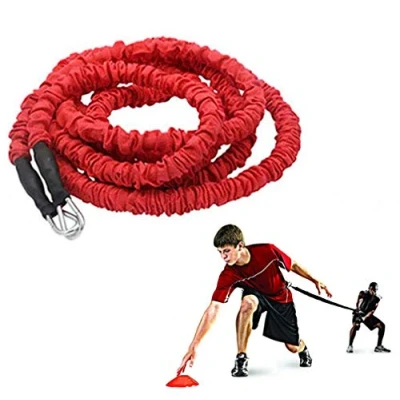 Image of YNXing Dynamic Resistance Trainer Acceleration Speed Elastic Cord for Training to Improve Strength, Power, and Agility (6.6ft)