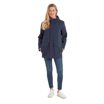 Image of TOG24 Burradon Womens Waterproof Jacket Dark Indigo Blue Size 18 UK