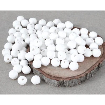 Image of Pack of 100 Spun Cotton Balls ø 6 mm SPUNNYS