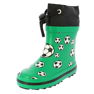 Image of Beck Boys Football Wellington rain boots
