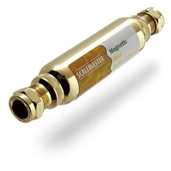Image of Scalemaster 22mm Magnetic Gold in line Limescale Inhibitor (22mm Compression)