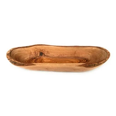 Image of Olive Wood Bread Serving Dish 30cm
