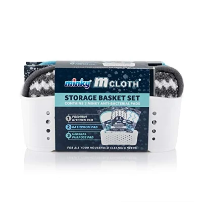Image of Minky M Cloth Storage Basket Set, Assorted color
