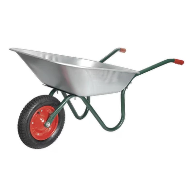 Image of Sealey Wheelbarrow 65L Galvanized