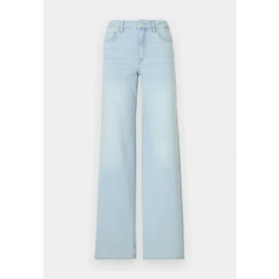 Image of ONLY Onlmadison Straight leg jeans, Women&#039;s, Size: Sx30, Light blue bleached denim