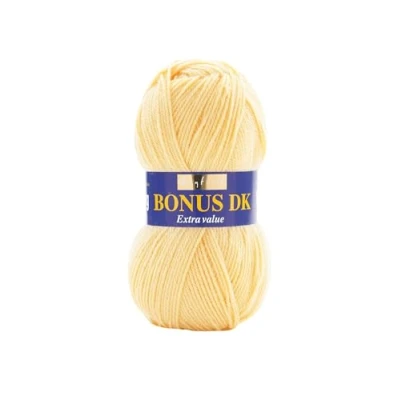 Image of Hayfield Bonus DK Double Knitting, Lemon (659), 100g by Sirdar