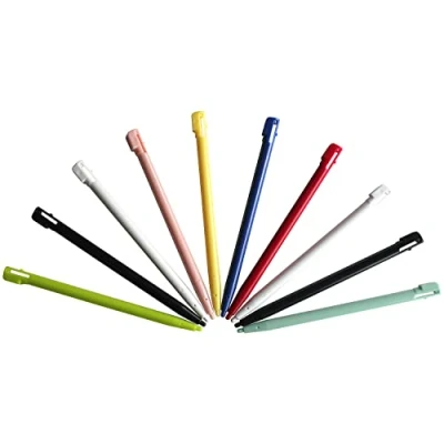 Image of OSTENT Color Touch Stylus Pen Compatible for Nintendo DSi NDSi Pack of 10