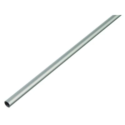 Image of Alberts 473433 Round Tube, Aluminium, 1000 x 10 1 mm, Anodised Silver Colour, Ø mm