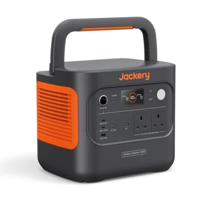 Image of Jackery Explorer 2000 v2 Portable Power Station, Lighter &amp; Smaller 2kWh LiFePO4 Solar Generator, 2200W/2042Wh for Road Trips/RVing/Outdoor Camping/Daily Energy Storage/Emergency Backup