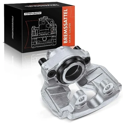 Image of Frankberg Brake Caliper Front Right Driver Side Compatible with M.u.l.t.i.v.a.n MK V 2003 2015 T.o.u.a.r.e.g 7LA 7L6 7L7 2002 2010 Transporter/C.a.r.a.v.e.l.l.e Replace# 7L6615124F