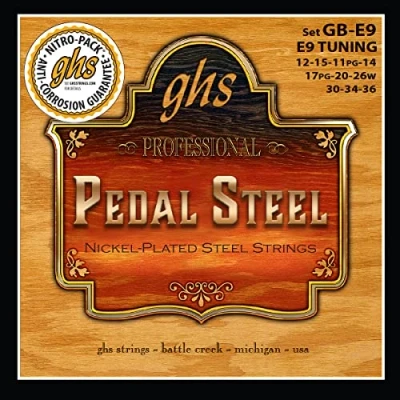 Image of GHS BOOMERS String Set For Pedal Steel GB E9 012/036