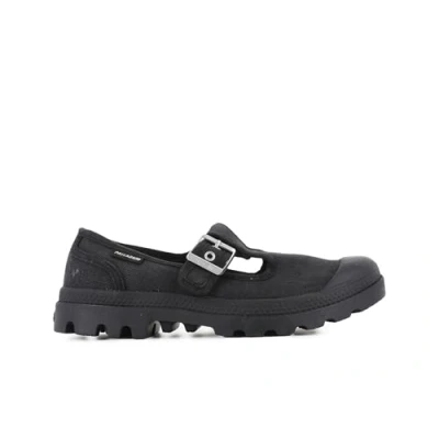 Image of Palladium Womens Pampa Washed Mary Jane, Black, 5.5 UK