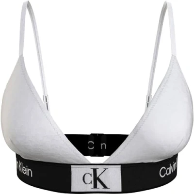 Image of Calvin Klein Women Triangle Rp 256 Bras White, L