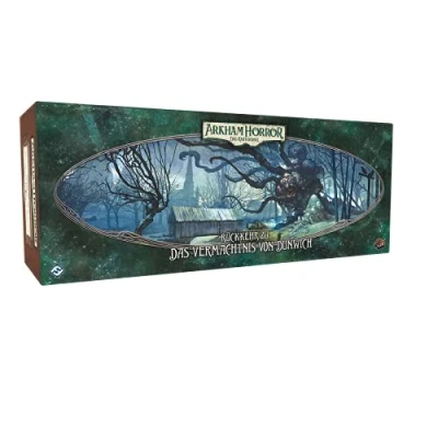 Image of Fantasy Flight Games FFGD1127 Asmodee Arkham Horror: LCG Return Legacy, Expansion, Card Game, Deck Building, German, Multicoloured, 6. Das Vermächtnis von Dunwich Zyklus