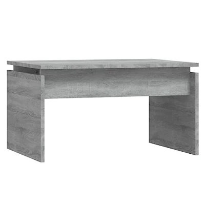 Image of vidaXL Coffee Table Living Room Furniture Sofa Side Couch Centre Accent End Tea Telephone Grey Sonoma 68x50x38 cm Engineered Wood