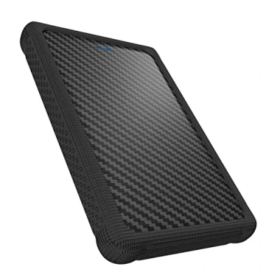 Image of ICY BOX Icybox IB 223U3a B External Enclosure for 2.5 Inch SATA HDD/SSD with USB 3.0 Interface and Silicone Protection Sleeve
