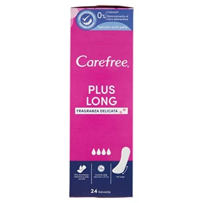 Image of Carefree Plus Extra Wide Panty Liners, 5 Freshness Benefits 24 Pieces