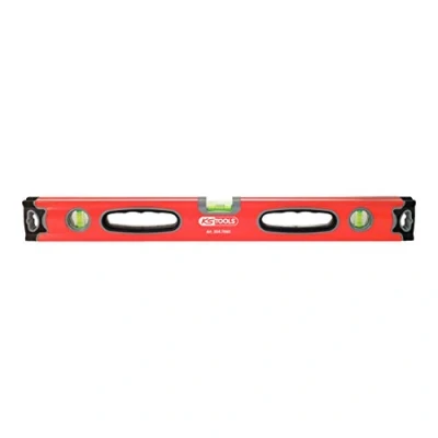 Image of KS Tools 204.7100 Aluminium profile spirit level with pipe levelling, 1000mm
