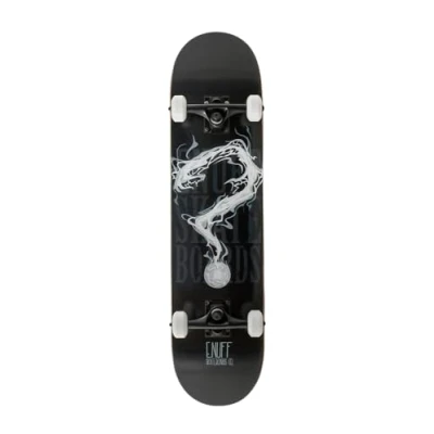 Image of Enuff Pyro II Complete Skateboard 7.75&quot; x 31.5&quot; 100% Maple Deck with Superb Pop, ABEC 5 Chrome Bearings, Unisex for Children and Adults
