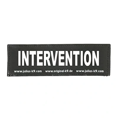 Image of Interchangeable Patches, 1 pair, INTERVENTION, Size: Large, Black