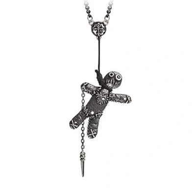 Image of Alchemy Gothic VOO Doo Doll Women Necklace Standard, Pewter,