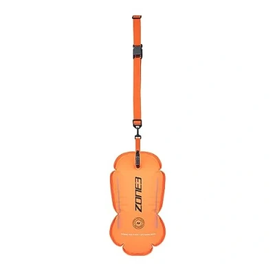 Image of ZONE3 Recycled Swim Safety Buoy/Tow Float (Orange)