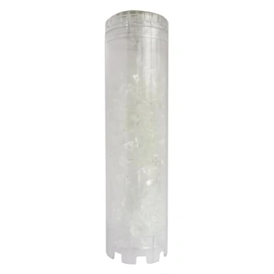 Image of AQUAWATER 104987 Skala Patrone Poly 12m Anti limescale Cartridge Made of polyphosphate Crystals, Gray, 1 Unité (Lot de 1)
