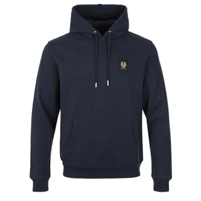 Image of Belstaff Hoodie Sweat Top in Dark Ink M