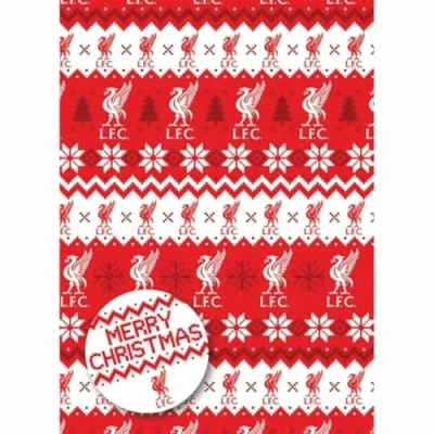 Image of Liverpool FC Xmas Gift Wrap