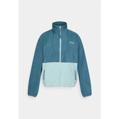 Image of Columbia Women&#039;s Sequoia Grove Half Zip Fleece, Fleece Pull Over, Everblue, Crushed Blue, XS
