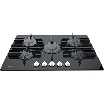 Image of Hotpoint FTGHG 751 D/H(BK) Black Built in 75 cm Gas 5 zone(s)