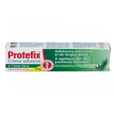 Image of PROTEFIX ALOE VERA Adhesive Extra Strong Denture Fixing Cream